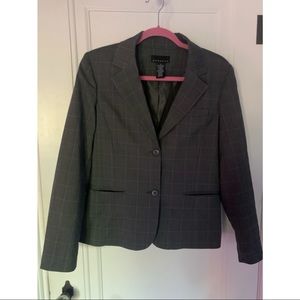 Dark gray blazer